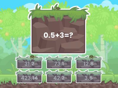 四年級數學小數