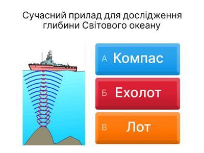Як досліджують океани. Моря, затоки і протоки