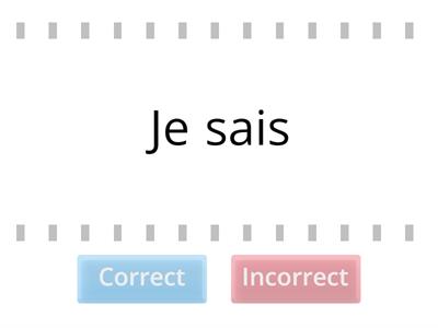 Savoir Conjugations
