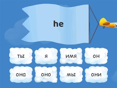 Английский. Личные местоимения