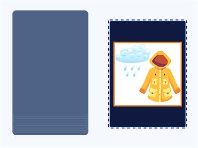 Weather, clothes, put on/take off