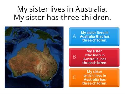 relative clauses which/who/where/that