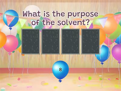  FFynone Science: Y4-5  Paper Chromatography Quiz