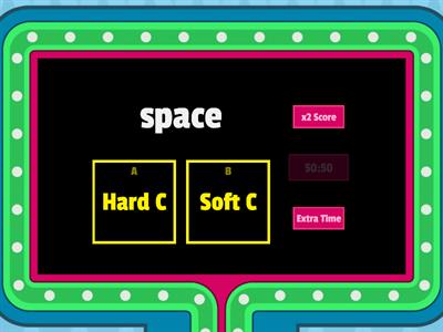  Hard c or Soft c