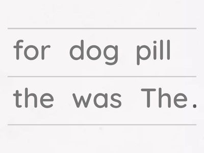 Level 1 Unit 4 Sentences