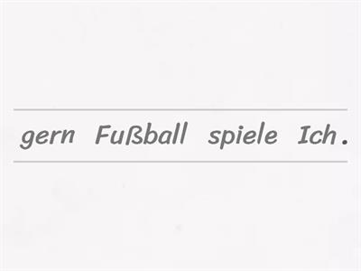 Was machst du gern?