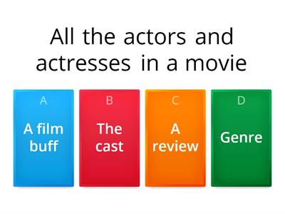  Film Vocabulary