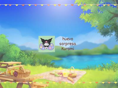 Match -Pascua resurección / Hello kitty y amigos 