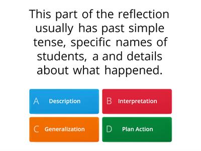 Day 2 Reflection Review Quiz