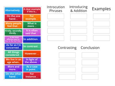 Language for Writing  Essays