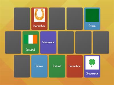 St. Patrick's Day Matching