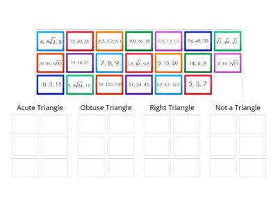 Classifying Triangles