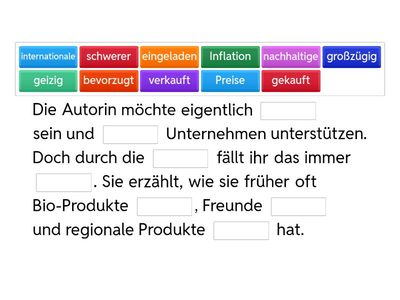 B2+ Die Inflation hat mich verändert