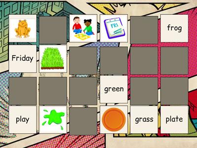 Phonics 4 Unit 2 (fr, gr, pl, sl, dr, tr)