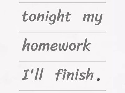 Will | Practising all forms