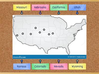 Pony Express Trail States
