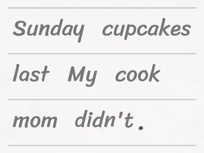 Past simple: Negative sentences