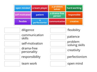 Суффиксы существительных (personal qualities)