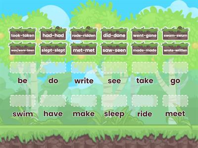 неправильные глаголы