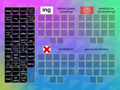 English File Intermediate 8B gerund vs infinitive