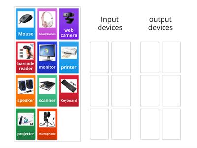 Input and output devices 