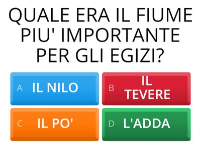 QUIZ EGITTO