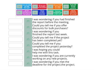 Business English Advanced - MODULE IV Grammar focus Indirect questions