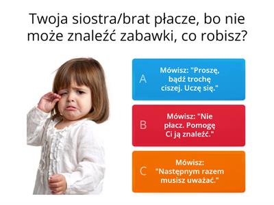 Reagowanie na sytuacje społeczne 1