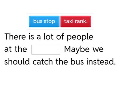 Compound noun+noun gap filling