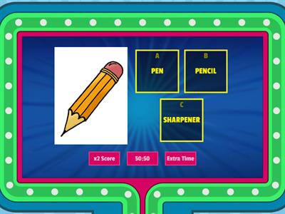 Isa School Objects 1er Grado