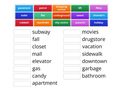 British and American English