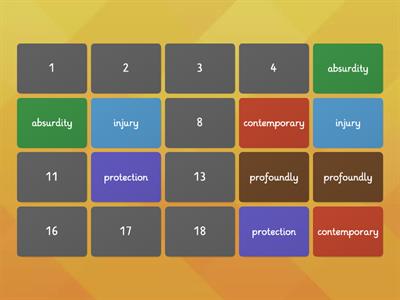 Rewards #9 Activity H Matching Pairs