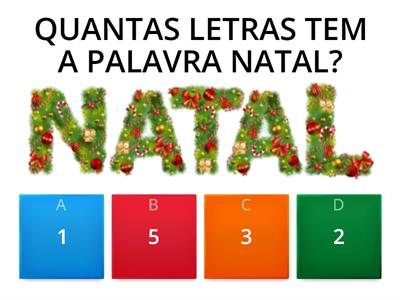 NATAL - PERGUNTAS E RESPOSTAS