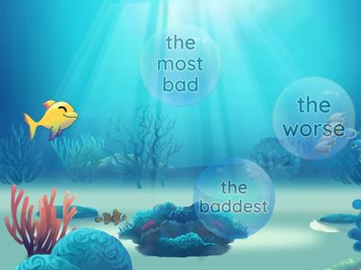 Comparatives and Superlatives Quiz