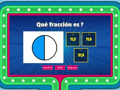  Representación de fracciones 1