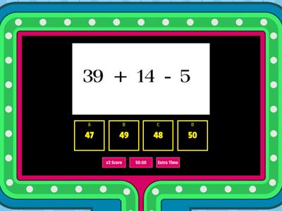 2.加減混合計算