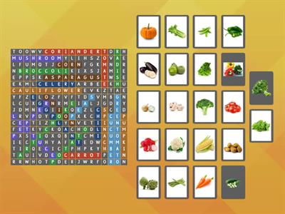 Vegetables (english, adults)