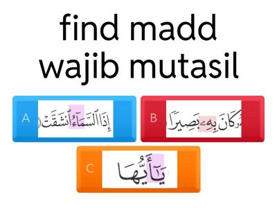  Madd rules till madd lazim kalimee