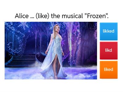  Past Simple-regular verbs