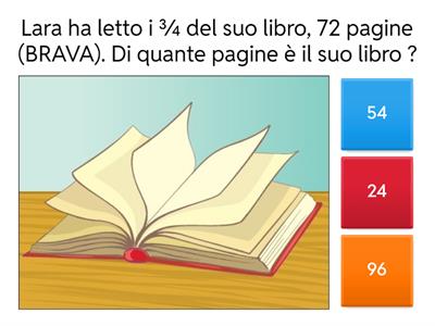 Frazioni classe quinta san Peretto