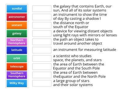 Navigate vocabulary #3