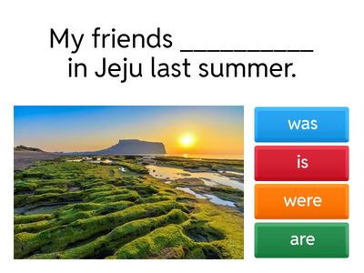 Past Tense Verb Review