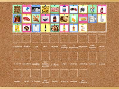 ZZ2B- U5- Les aliments