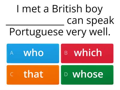 FCE 3- Defining and Non-Defining Relative Clauses 