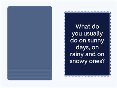 speaking weather a1-a2 