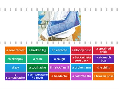 FCE I3-I4 Unit 12 Health Problems: I have...