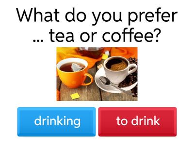 Gerund / infinitive.