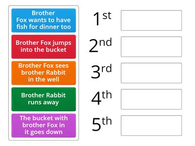 Brother Rabbit and Brother Fox put in order