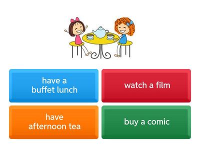 At the shopping centre