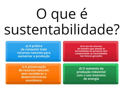 Sustentabilidade